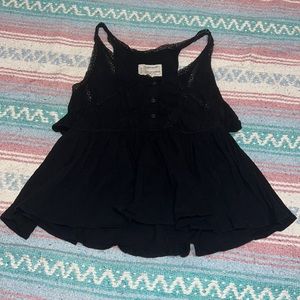 Current/Elliott black tank top